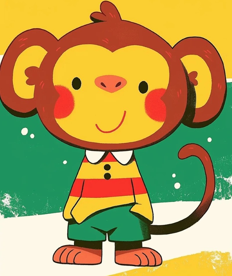 khỉ chibi 33