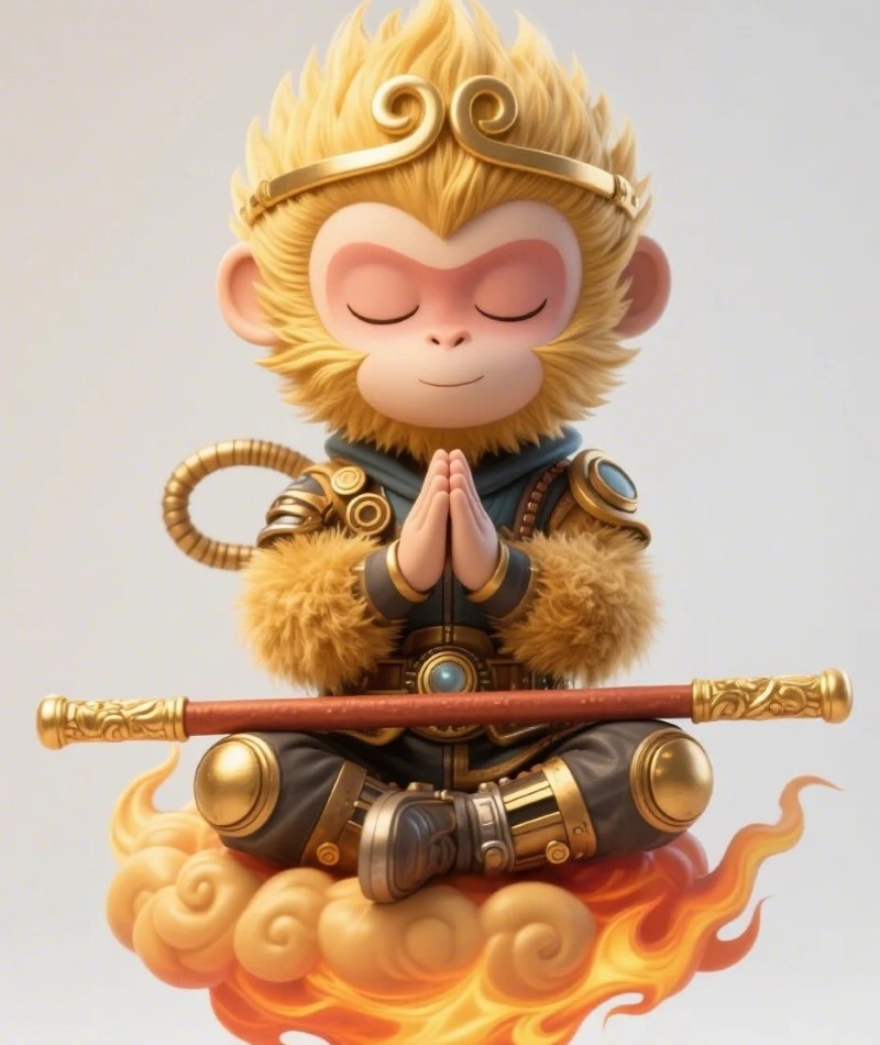 khỉ chibi 4