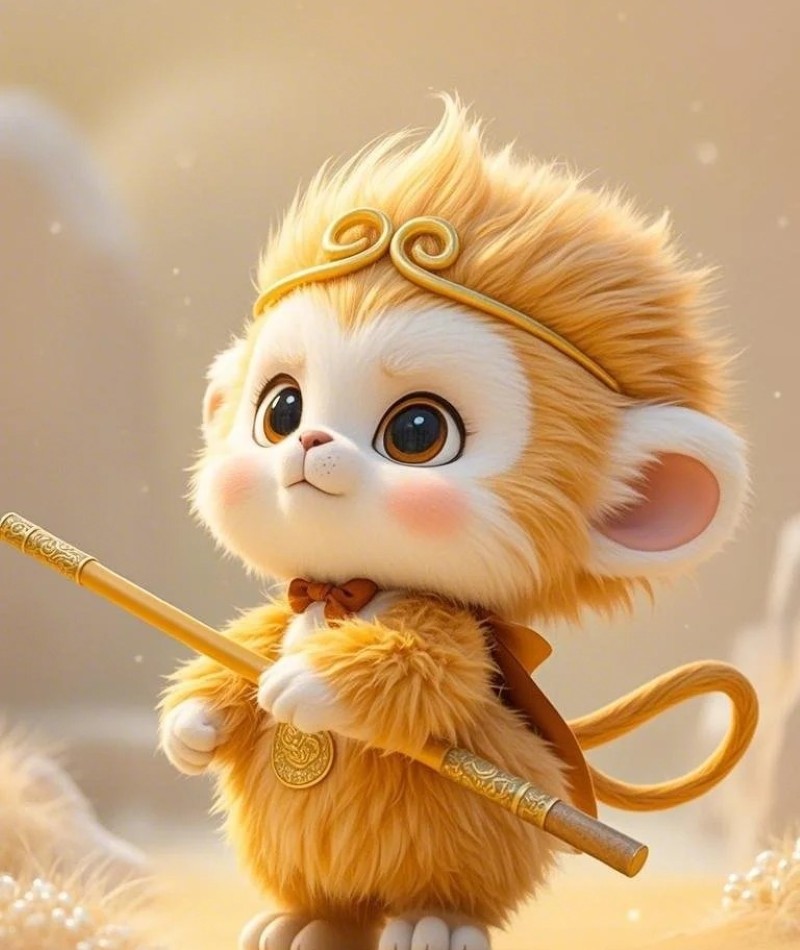 khỉ chibi 5