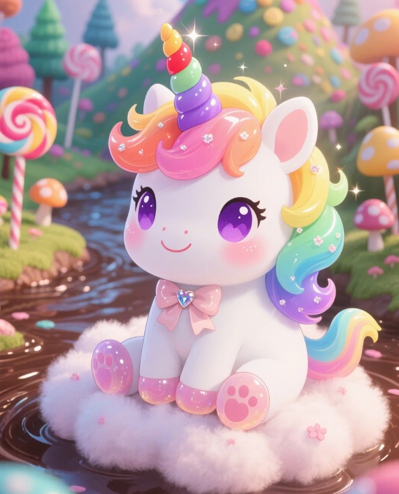 kỳ lân chibi 7