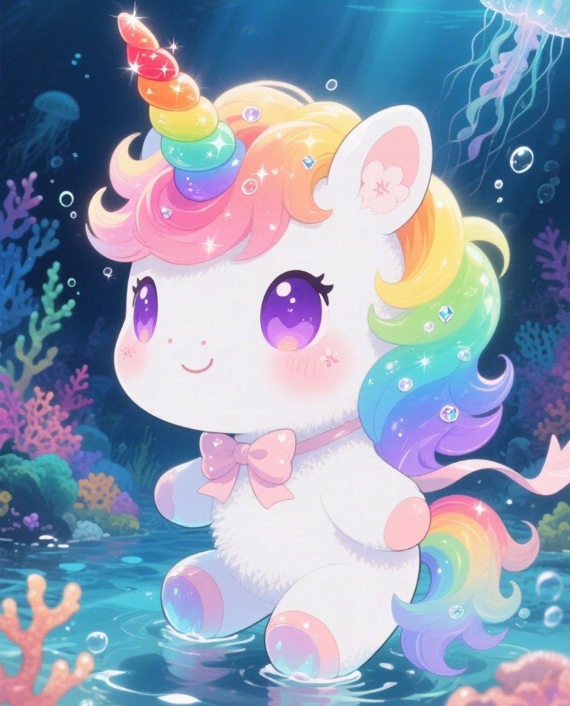 kỳ lân chibi 9