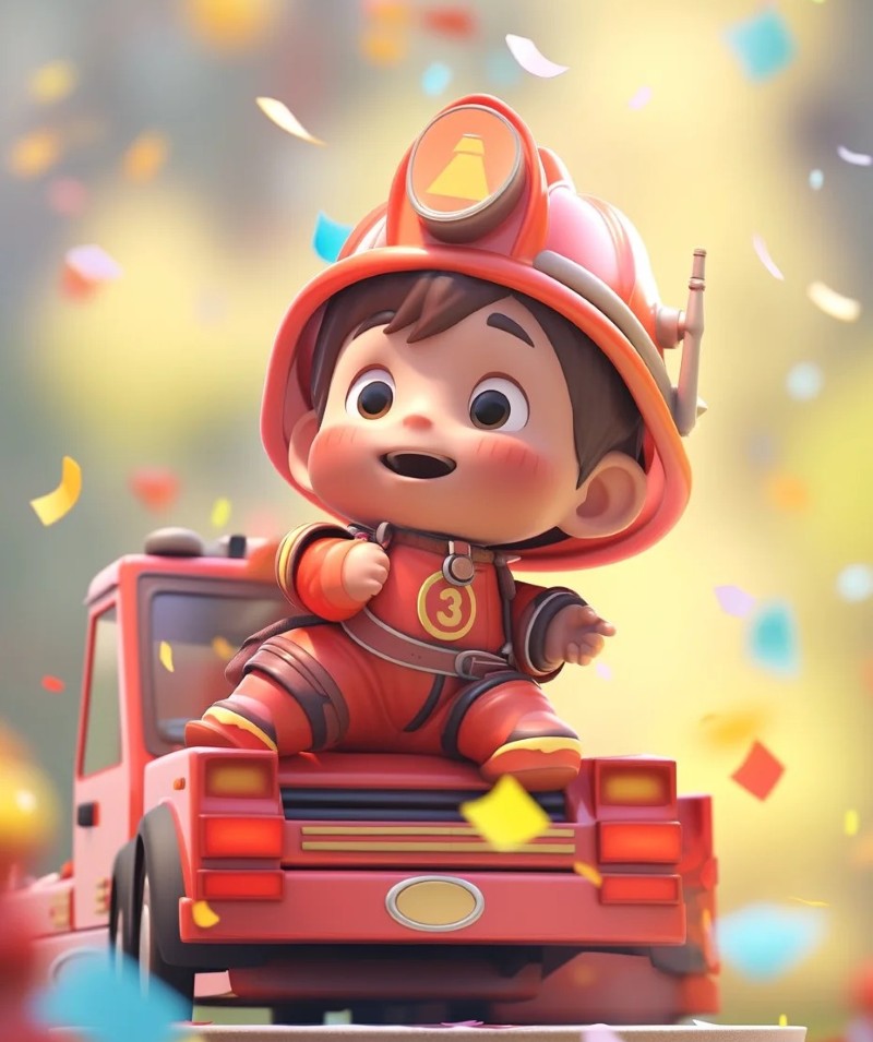 lính cứu hỏa chibi 20