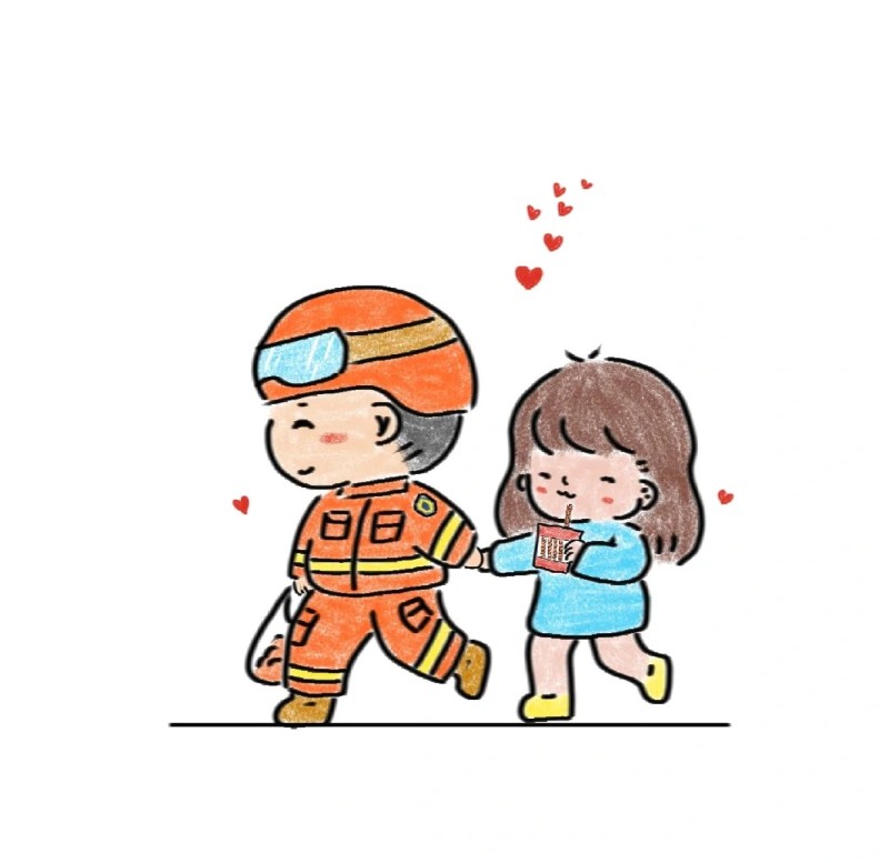 lính cứu hỏa chibi 23
