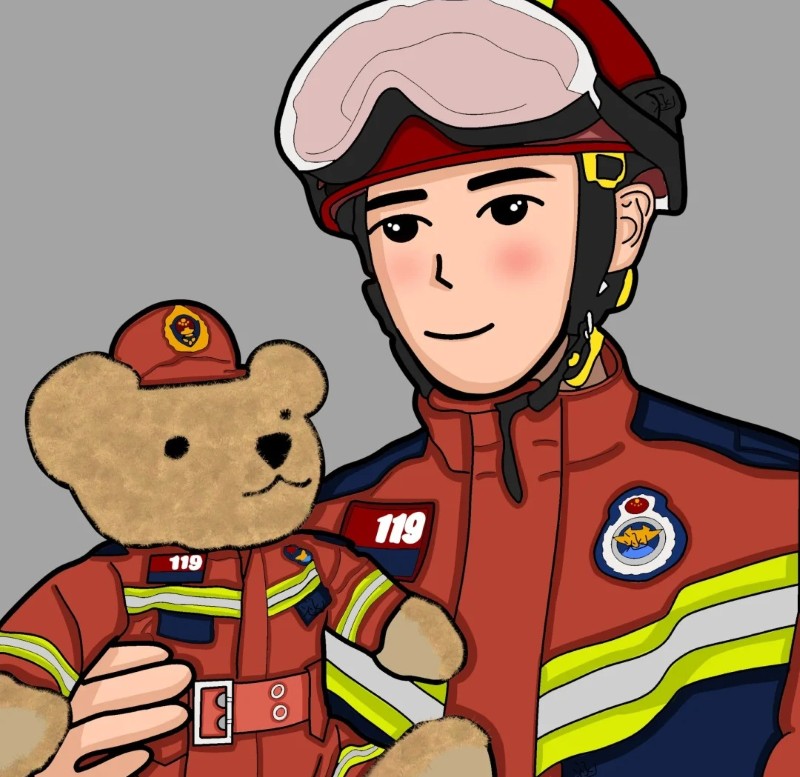 lính cứu hỏa chibi 27