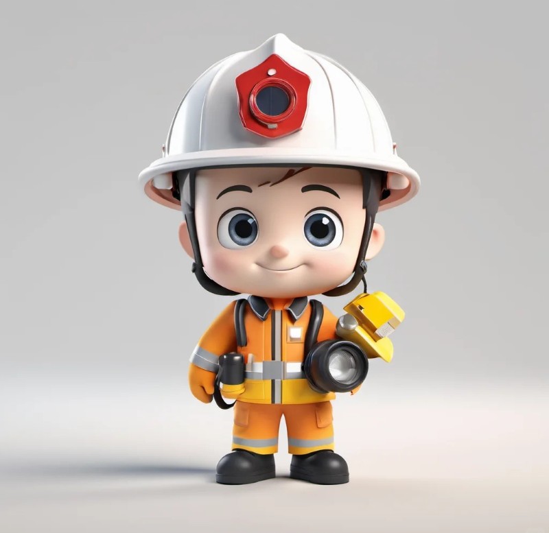 lính cứu hỏa chibi 6