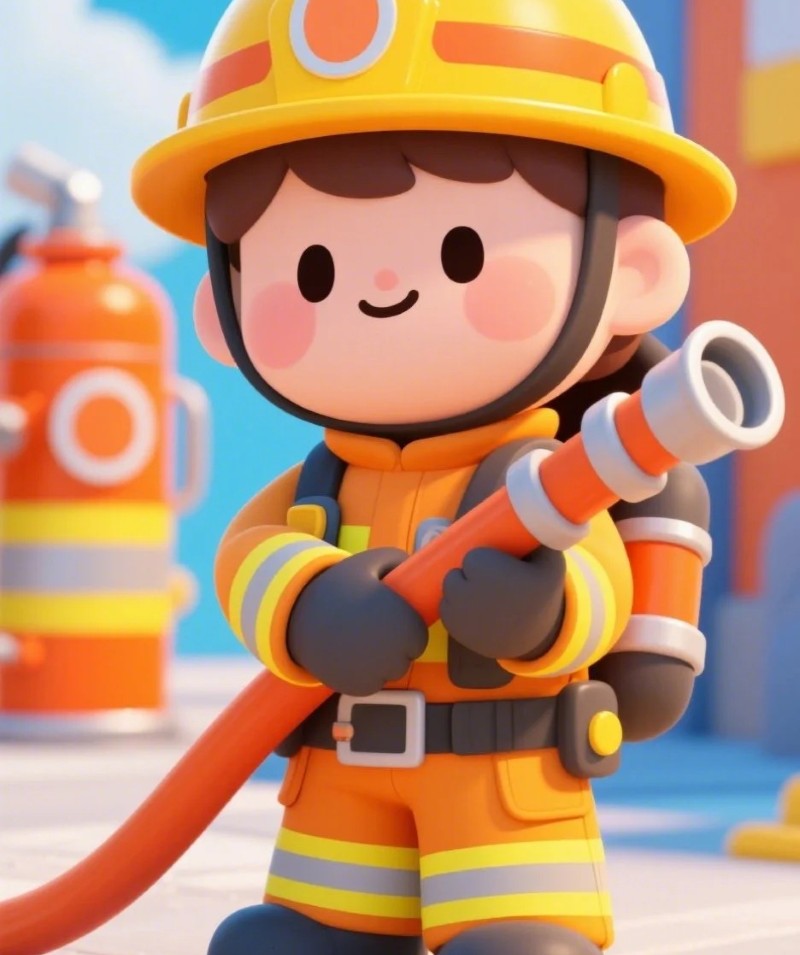 lính cứu hỏa chibi 9