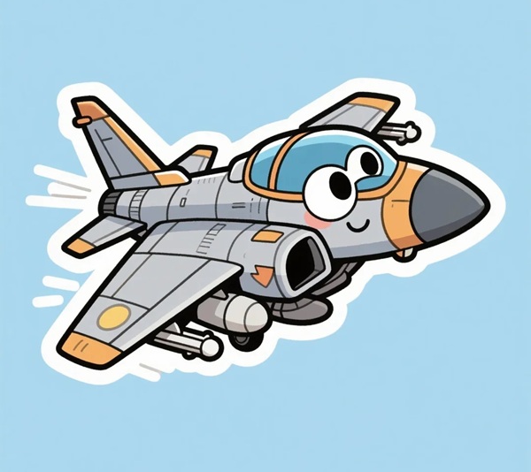 máy bay chibi 11