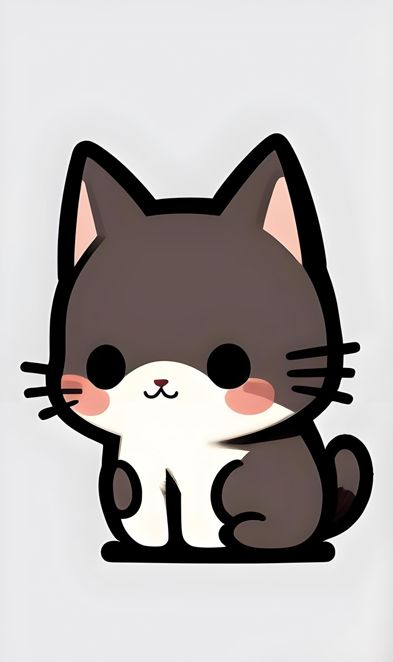 mèo cute chibi 26