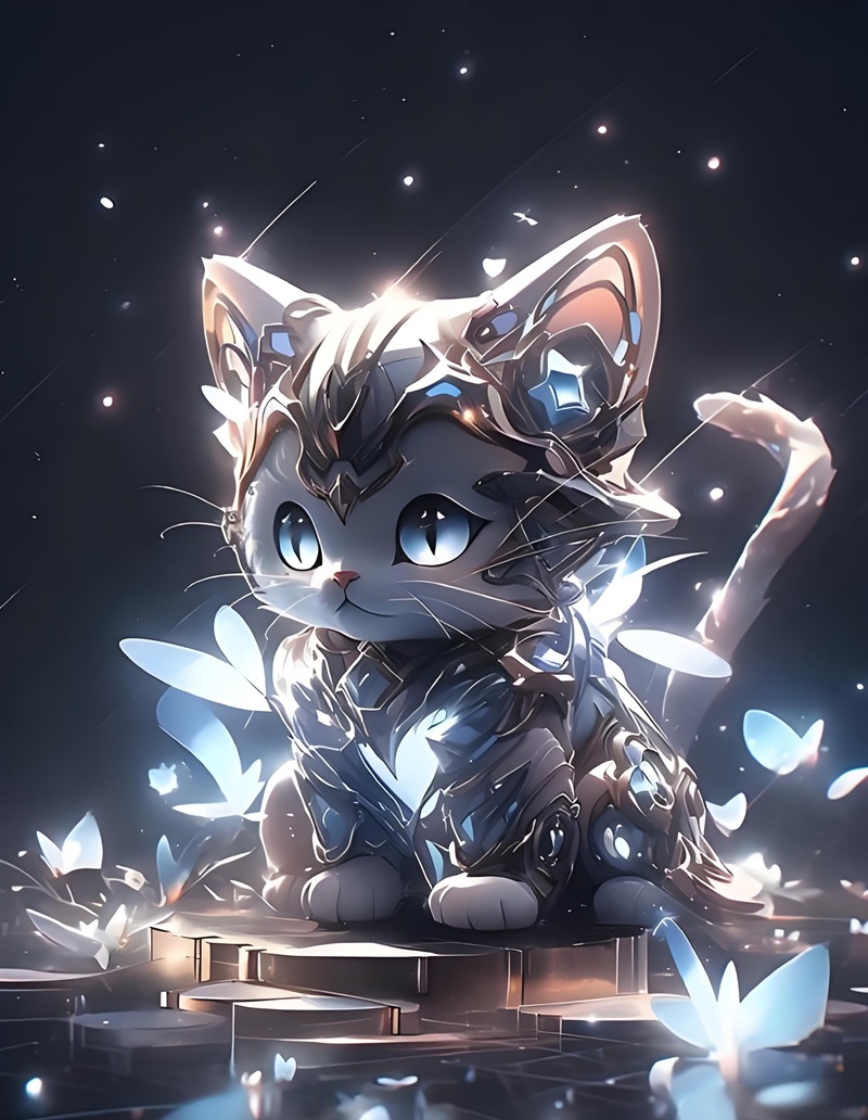 mèo cute chibi 6