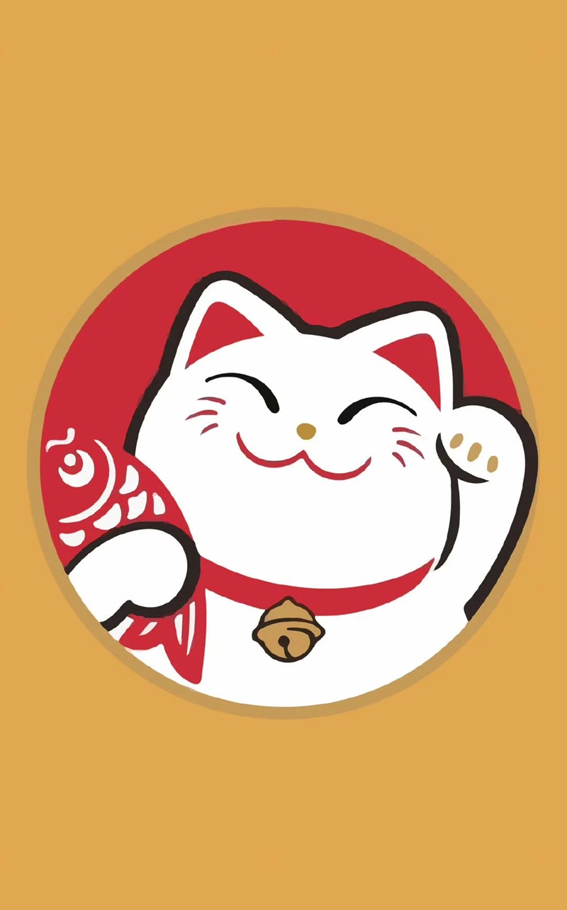 mèo thần tài chibi 44