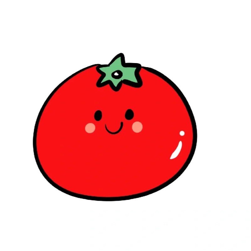 rau củ quả chibi 17