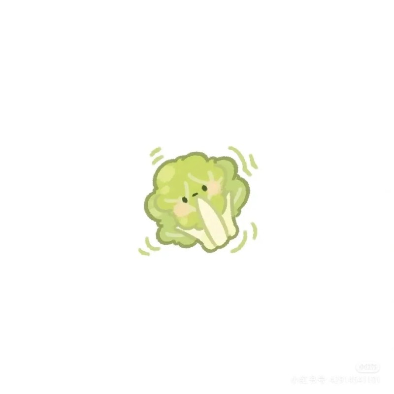 rau củ quả chibi 20