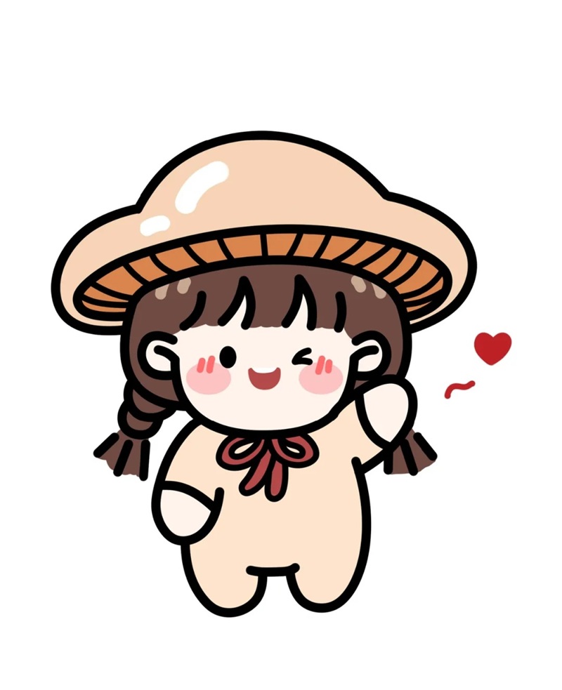 rau củ quả chibi 35