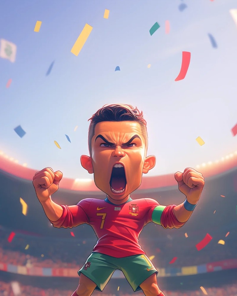 ronaldo chibi 23