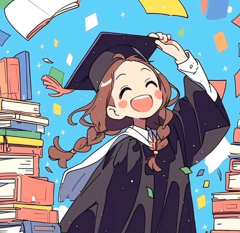 chibi tốt nghiệp​ 