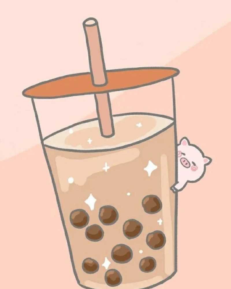 trà sữa chibi cute