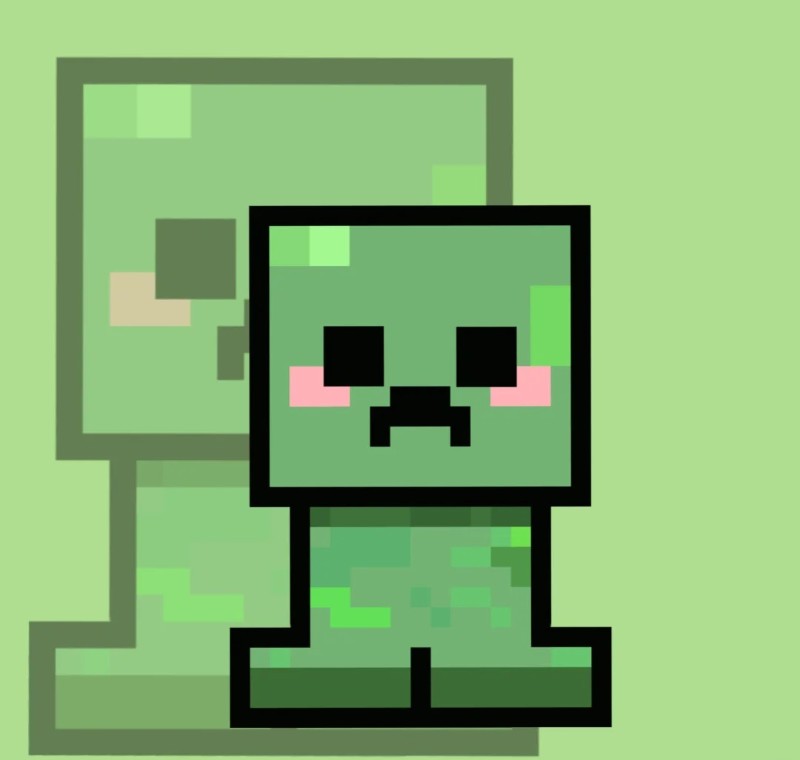 ảnh minecraft chibi