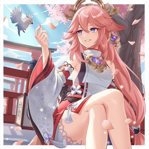 anime yae miko avatar anime yae miko avatar