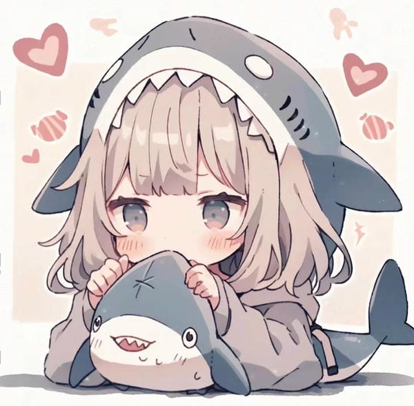 avatar cá mập cute (10)