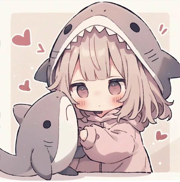 avatar cá mập cute (9)