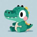 avatar cá sấu cute (11)
