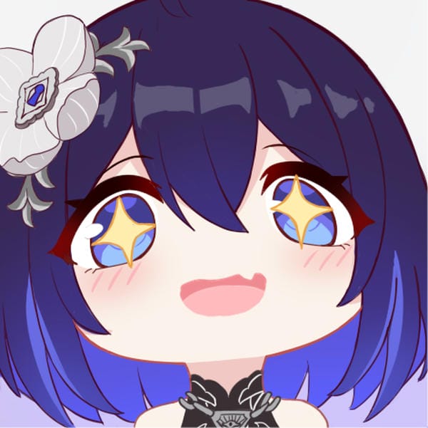 avatar chibi nữ cute màu tím avatar chibi nữ cute màu tím