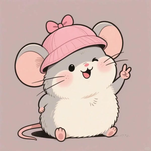 avatar chuột cute (14)