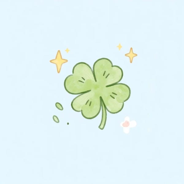 avatar cỏ 4 lá cute (19)