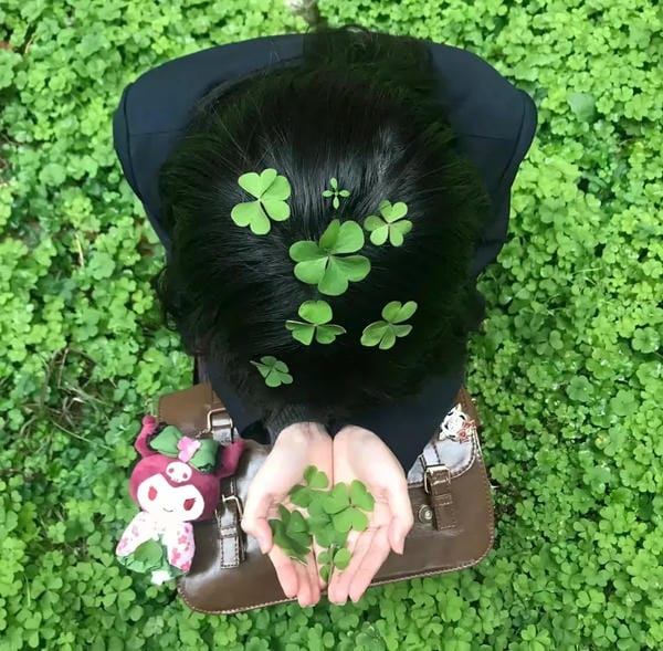 avatar cỏ 4 lá cute (24)