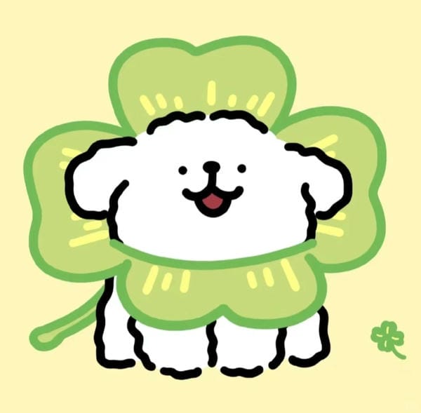 avatar cỏ 4 lá cute (26)