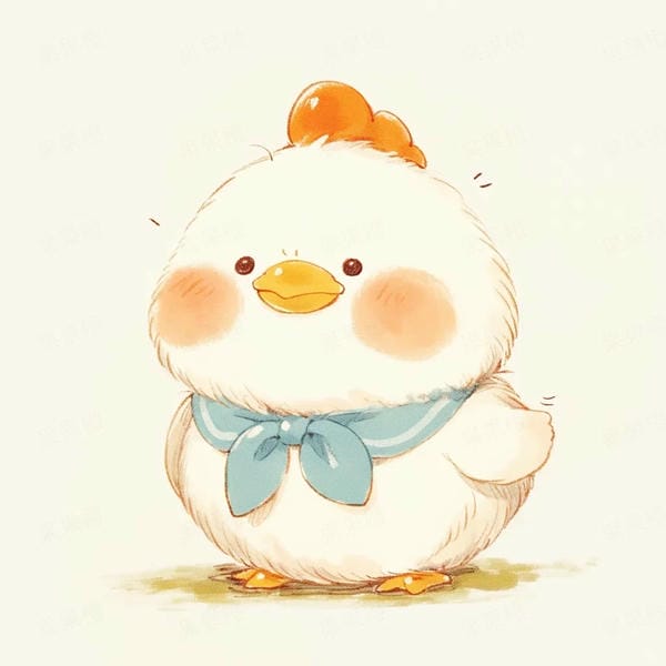 avatar gà con chibi cute (15)