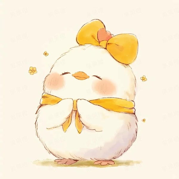 avatar gà con chibi cute (16)