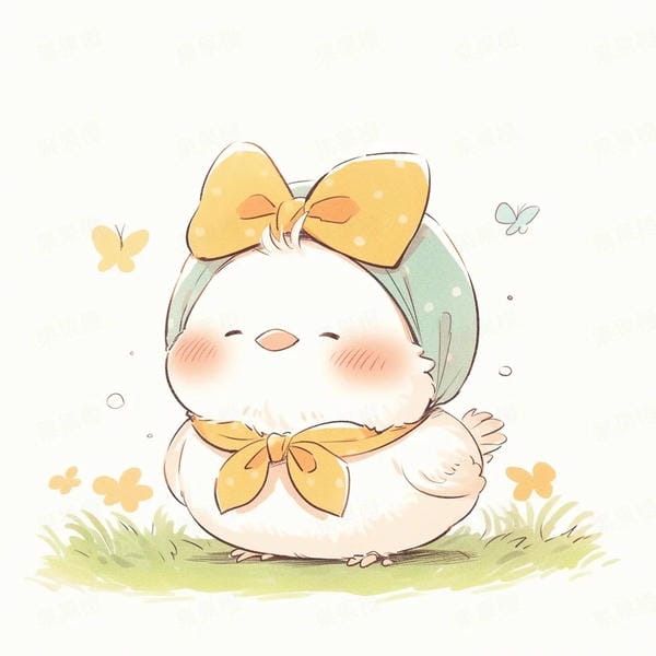 avatar gà con chibi cute (17)