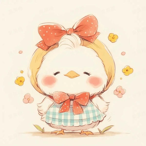 avatar gà con chibi cute (18)