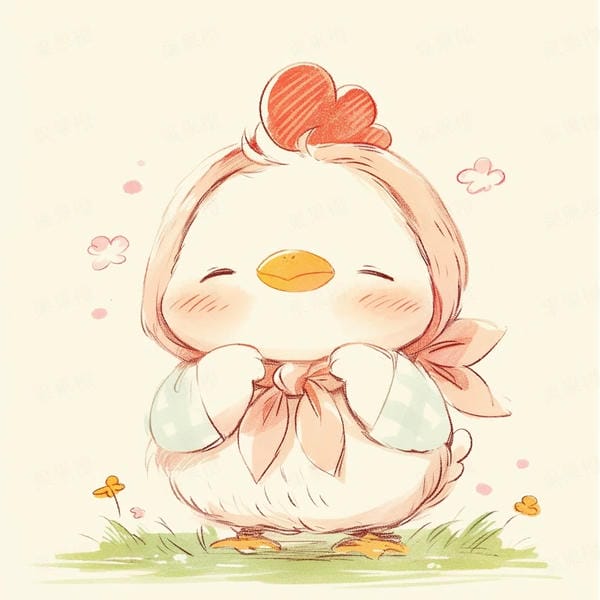 avatar gà con chibi cute (19)
