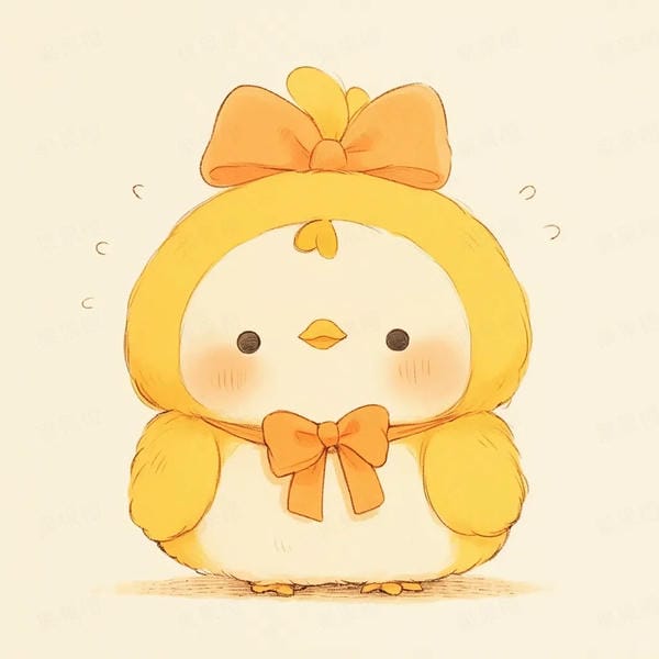 avatar gà con chibi cute (23)