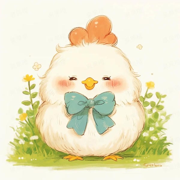 avatar gà con chibi cute (26)