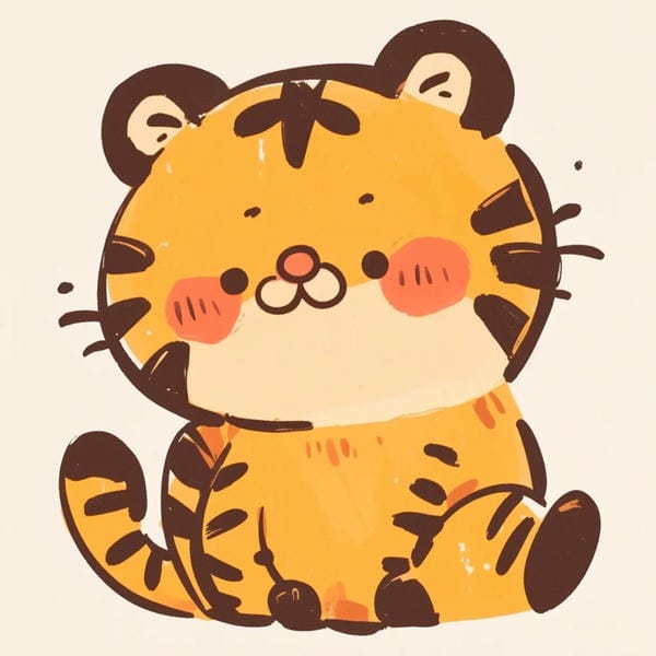avatar hổ cute (20)