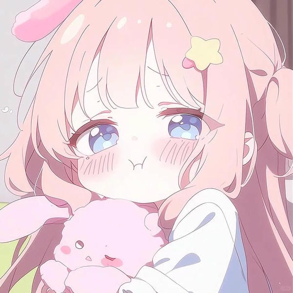 avatar màu hồng cute (10)