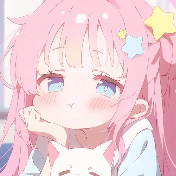 avatar màu hồng cute (12)