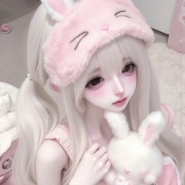 avatar màu hồng cute (27)