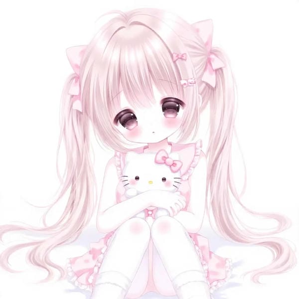 avatar màu hồng cute (8)