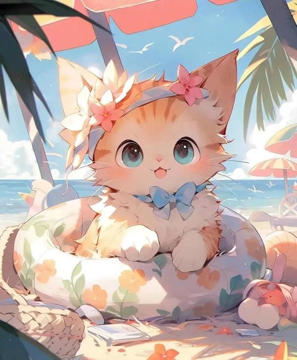 avatar mèo cute anime (4)