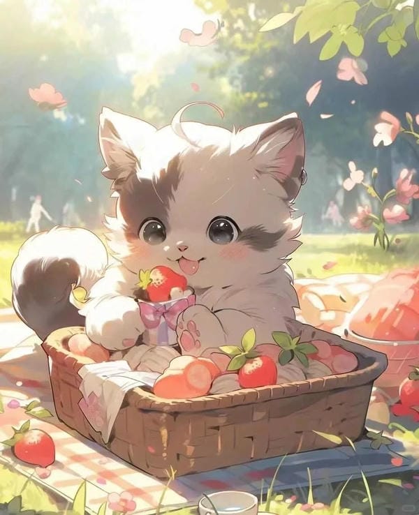avatar mèo cute anime (7)