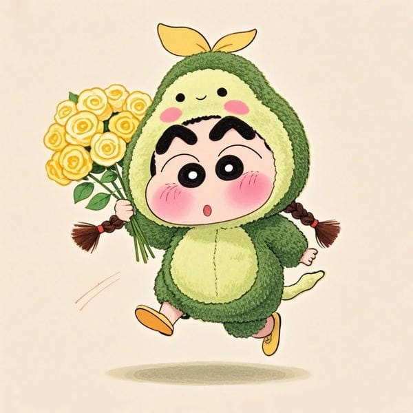 avatar quả bơ cute (14)