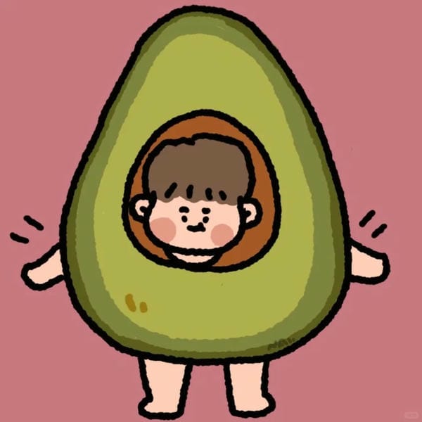 avatar quả bơ cute (16)