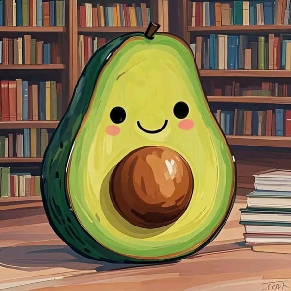 avatar quả bơ cute (21)