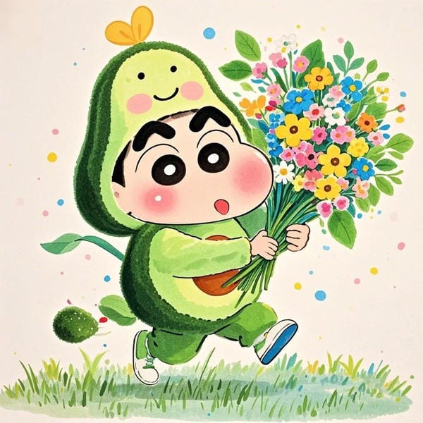 avatar quả bơ cute (8)