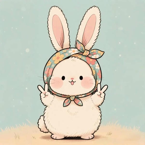 avatar thỏ cute (23)