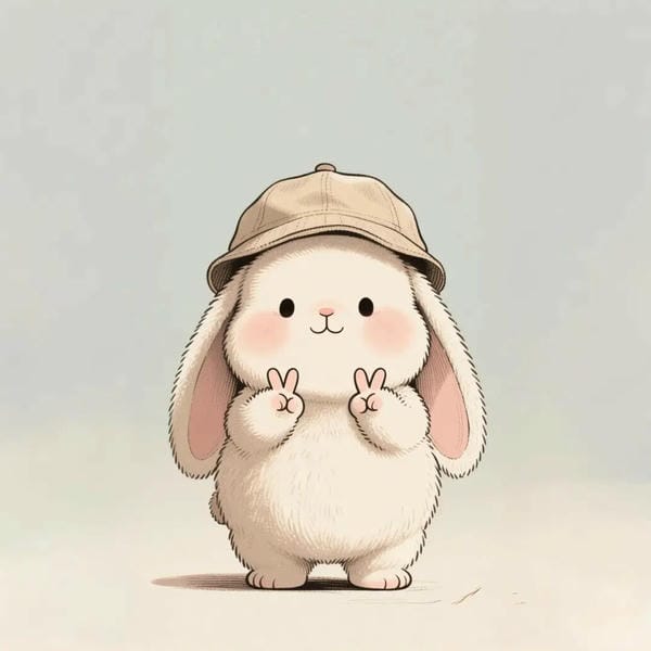 avatar thỏ cute (24)